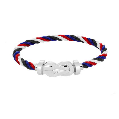 [Kincade Jewelrys]CHANCE LARGE 8 FIGURE BUCKLE NO DIAMOND BRACELET SILVER