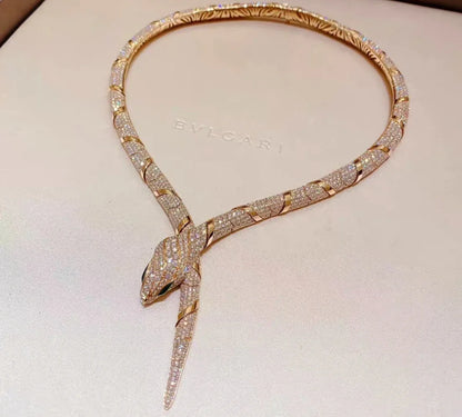 [Kincade Jewelry]HAUTE COUTURE GOLD SERPENTI NECKLACE