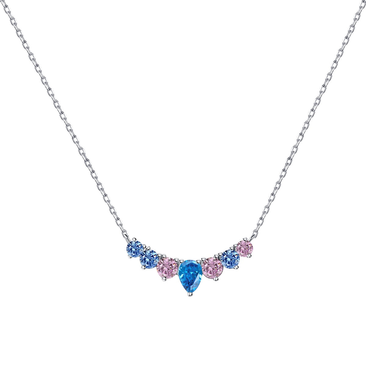 [Kincade Jewelrys]Dainty Colorful Heart Necklace