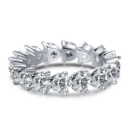 [Kincade Jewelrys]0.25 Carat Radiant Romance Heart Cut Lover Ring