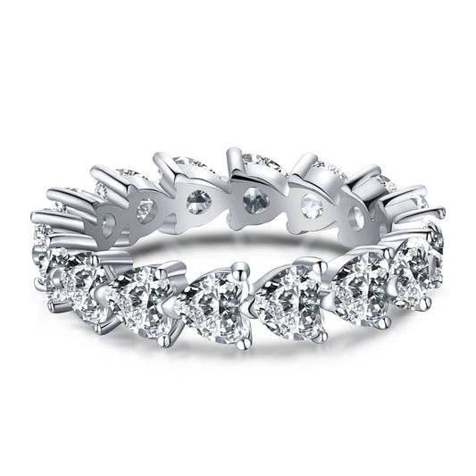 [Kincade Jewelrys]0.25 Carat Radiant Romance Heart Cut Lover Ring