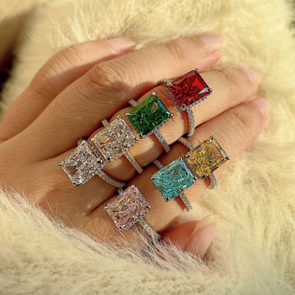 [Kincade Jewelrys]4.0 Carat Luxurious Engagement Ring