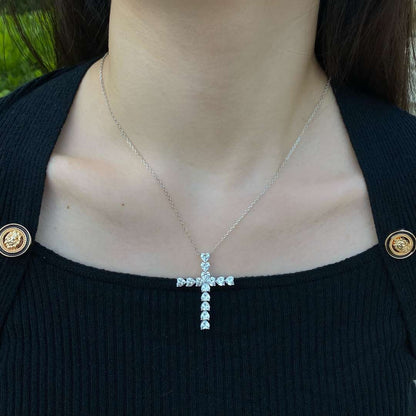 [Kincade Jewelrys]Radiant Cross Shape Necklace