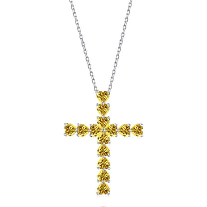 [Kincade Jewelrys]Radiant Cross Shape Necklace