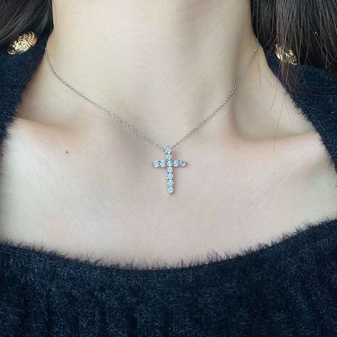 [Kincade Jewelrys]Unique Cross Shape Necklace