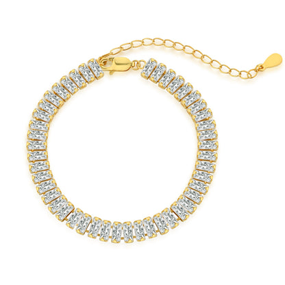 [Kincade Jewelrys]Exquisite Emerald Cut Daily Bracelet