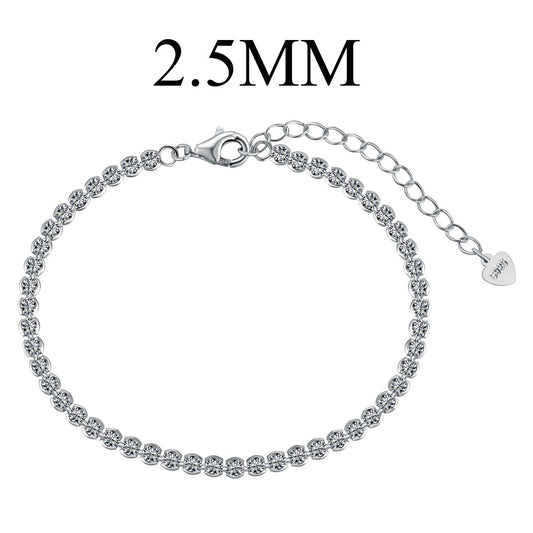 [Kincade Jewelrys]Dazzling Sparkling Round Cut Daily Bracelet