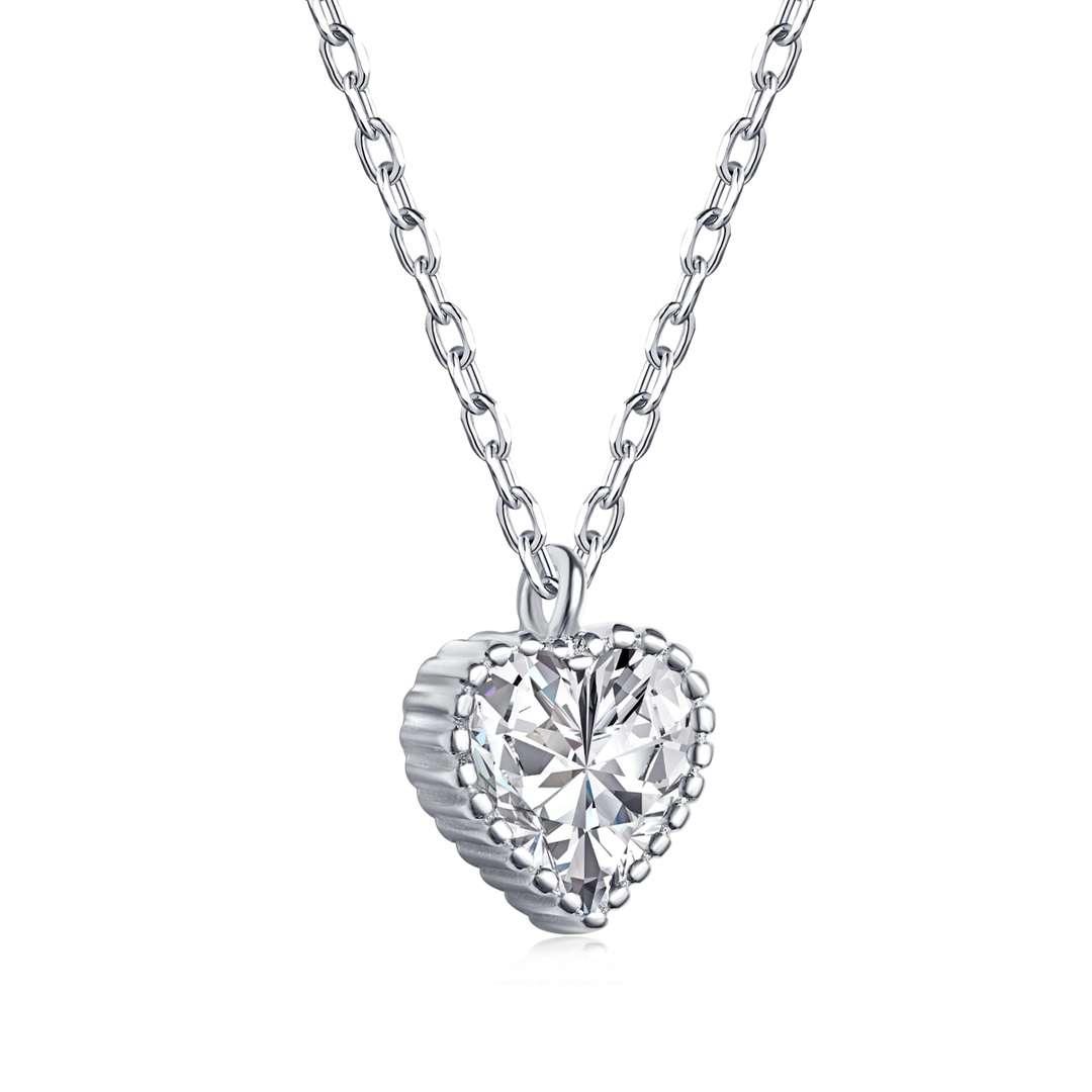 [Kincade Jewelrys]Ornate Heart Shape Necklace
