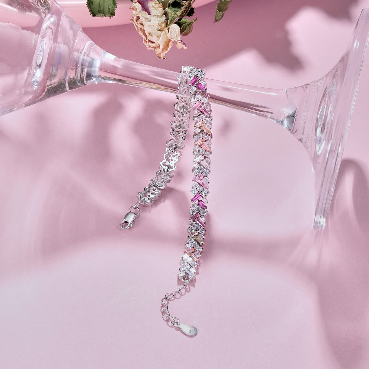 [Kincade Jewelrys]Dazzling Unique Multi Shape Daily Bracelet