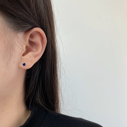 [Kincade Jewelrys]Sparkling Colorful Round Shape Earrings