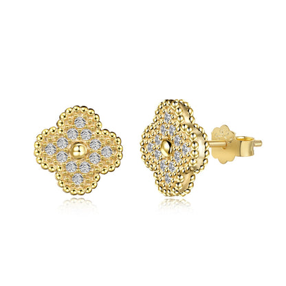 [Kincade Jewelrys]Four Leaf Clover Fashion Earrings