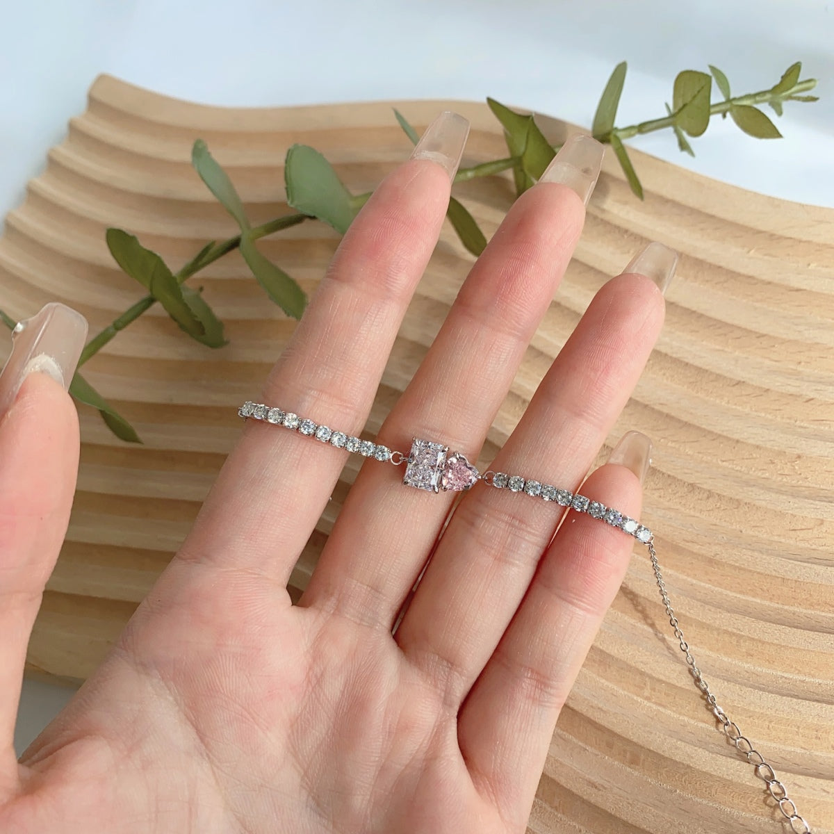 [Kincade Jewelrys]Dazzling Unique Multi Shape Lover Bracelet