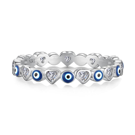 [Kincade Jewelrys]Radiant Colorful Round Shape Daily Ring