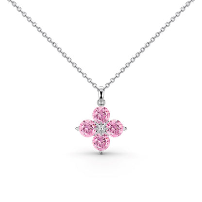 [Kincade Jewelrys]Four-Leaf Clover And Eight-Pointed Star Necklace
