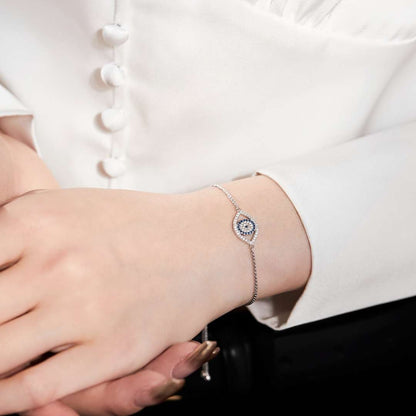 [Kincade Jewelrys]Dazzling Eye Shape Necklace