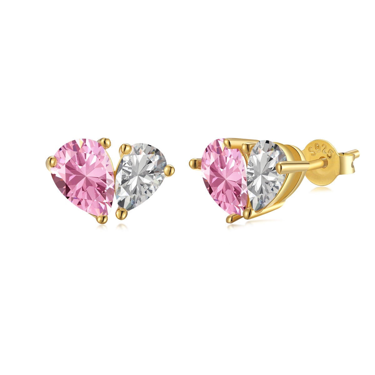 [Kincade Jewelrys]Dazzling Elegant Heart Cut Lover Earrings