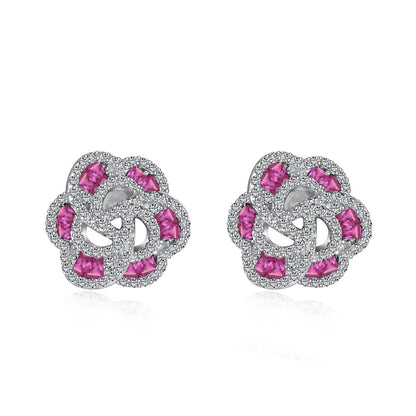 [Kincade Jewelrys]Exquisite Flower Shape Daily Earrings
