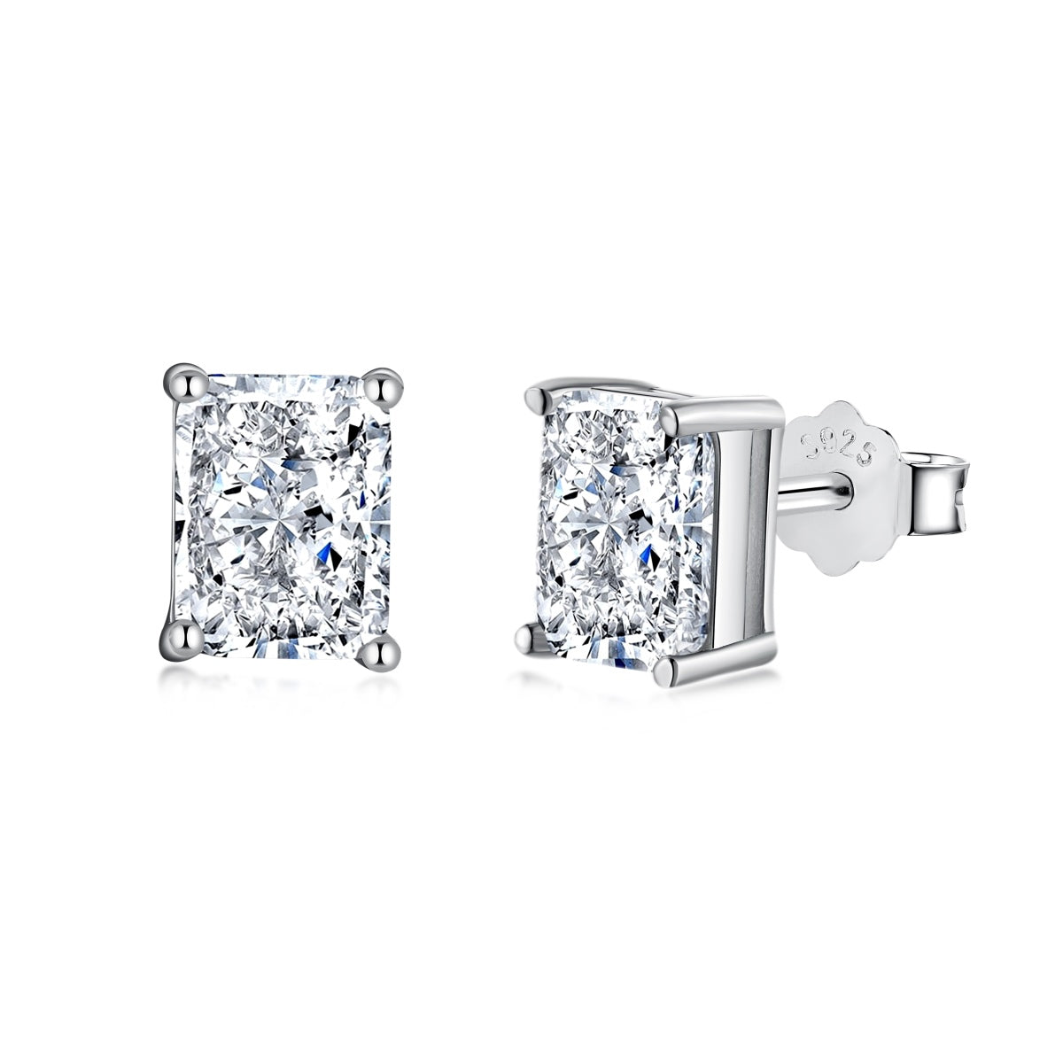 [Kincade Jewelrys]Radiant Luxurious Princess Cut Daily Earrings