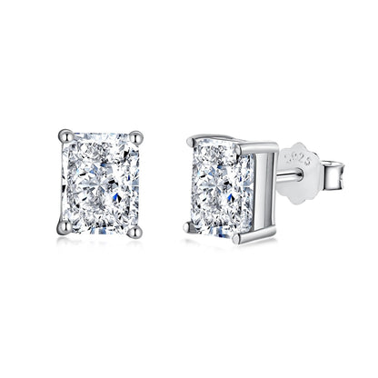 [Kincade Jewelrys]Radiant Luxurious Princess Cut Daily Earrings
