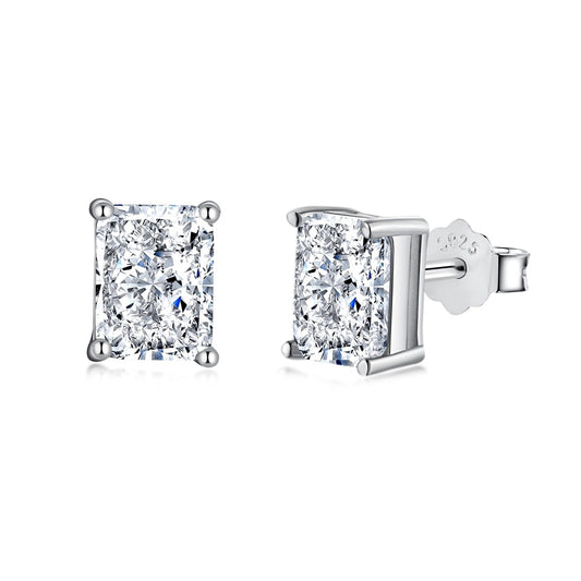 [Kincade Jewelrys]Radiant Luxurious Princess Cut Daily Earrings