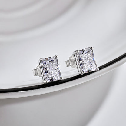 [Kincade Jewelrys]Radiant Luxurious Princess Cut Daily Earrings
