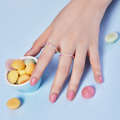 [Kincade Jewelrys]Lively In Shades Elegant Radiant Cut Daily Ring