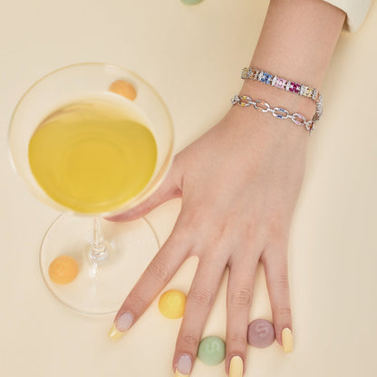 [Kincade Jewelrys]Dazzling Colorful Daily Bracelet