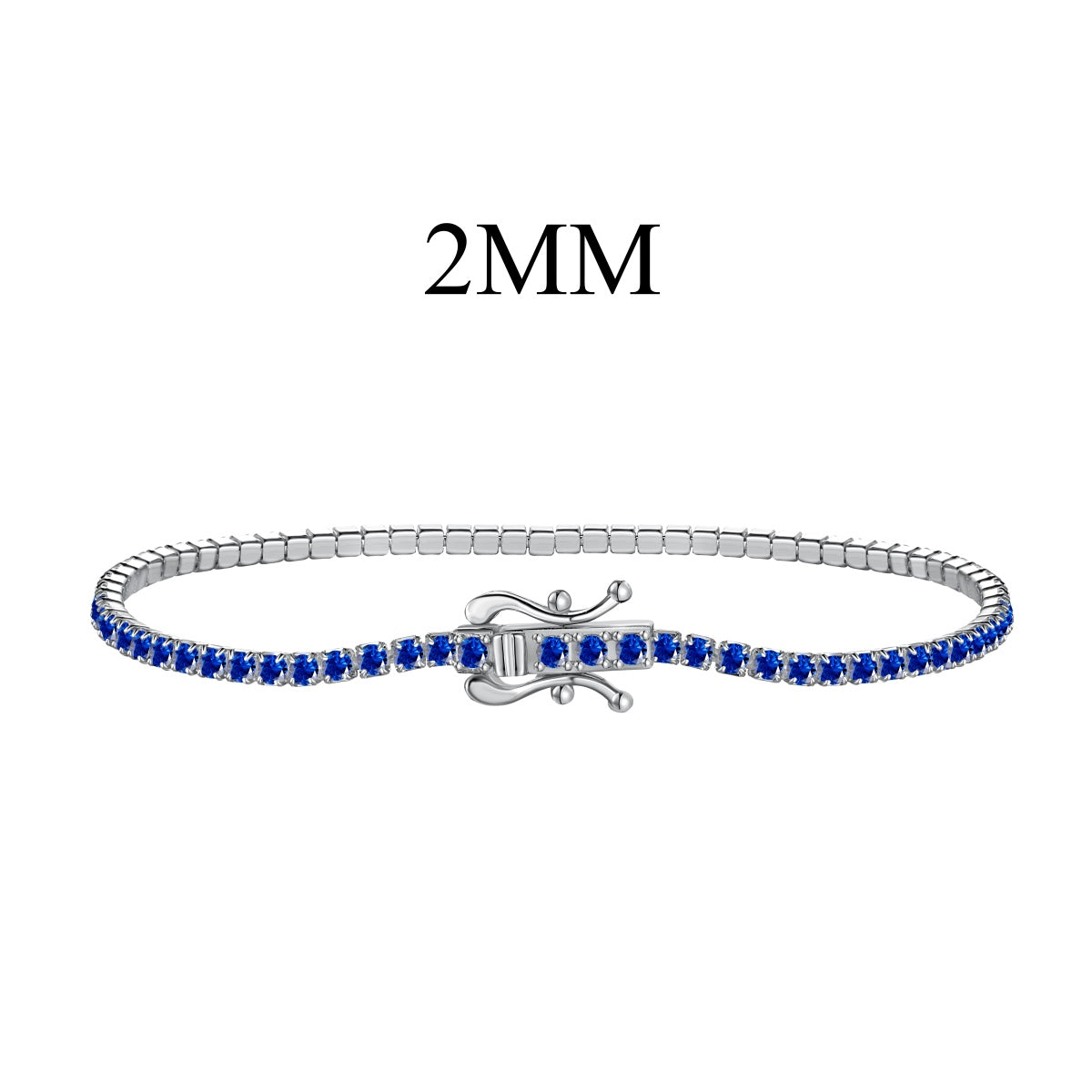 [Kincade Jewelrys]Radiant Colorful Round Cut Party Bracelet