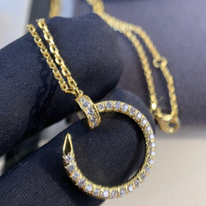 [Kincade Jewelrys]JUSTE NECKLACE GOLD DIAMONDS