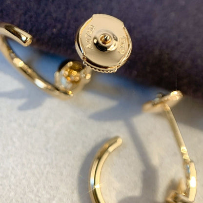 [Kincade Jewelrys]JUSTE EARRINGS PINK GOLD