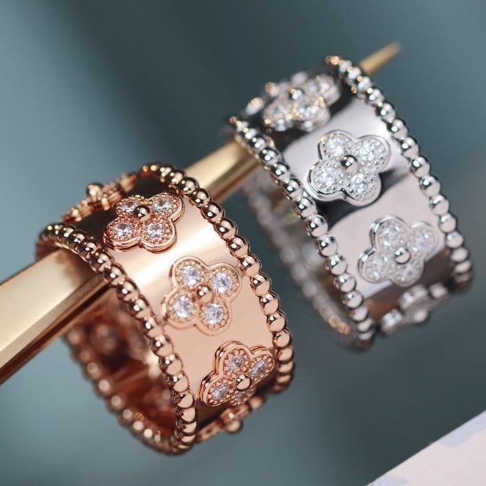 [Kincade Jewelrys]CLOVER KALEIDOSCOPE RING 10MM