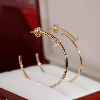 [Kincade Jewelrys]JUSTE EARRINGS DIAMONDS 1.8MM