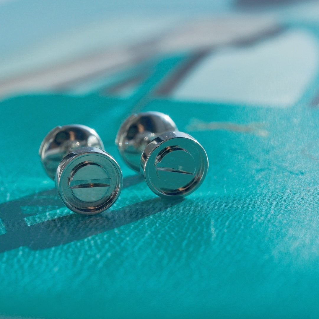 [Kincade Jewelrys]LOVE EARRINGS SILVER 10MM