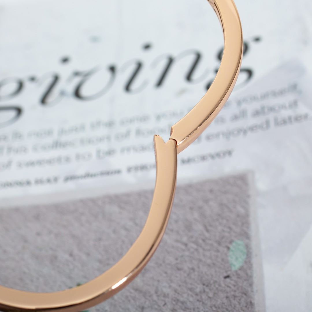 [Kincade Jewelrys]DREAM BRACELET OPEN PINK GOLD MOP DIAMOND