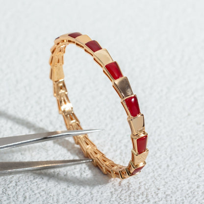 [Kincade Jewelrys]SERPENTI BRACELET PINK GOLD RUBELLITE