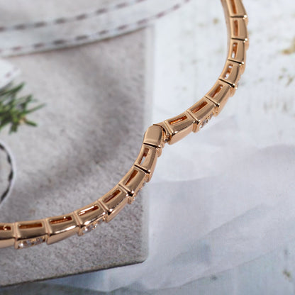 [Kincade Jewelrys]SERPENTI BRACELET PINK GOLD DIAMOND