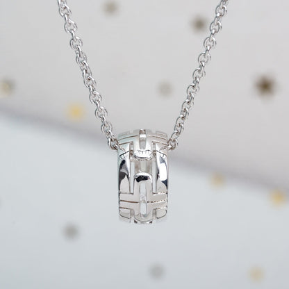 [Kincade Jewelrys]PARENTESI NECKLACE SILVER