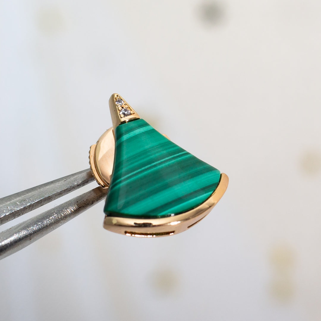 [Kincade Jewelrys]DIVAS DREAM EARRINGS PINK GOLD