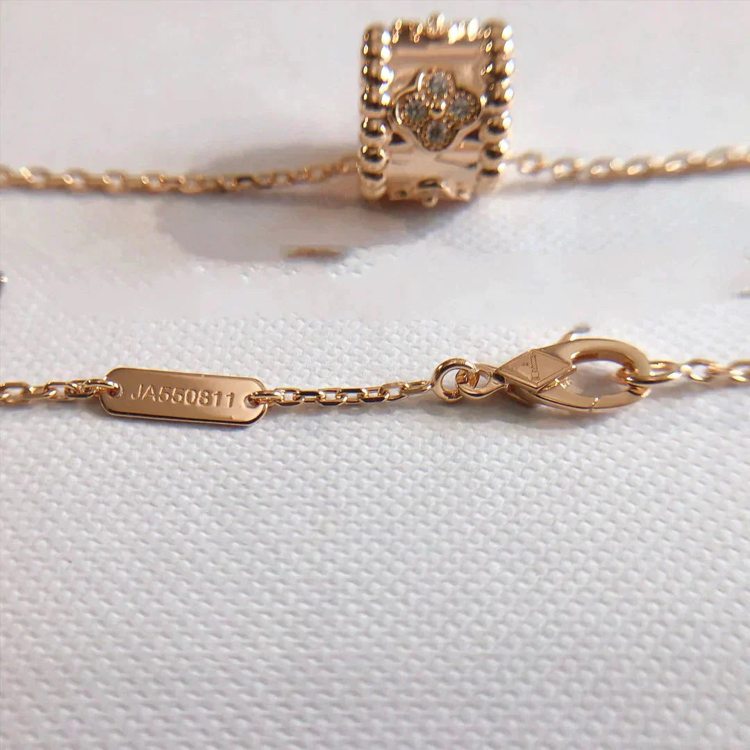 [Kincade Jewelrys]PERLEE PEDANT NECKLACE GOLD / ROSE GOLD