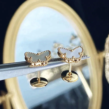 [Kincade Jewelrys]SWEET BUTTERFLY MOP EARSTUDS