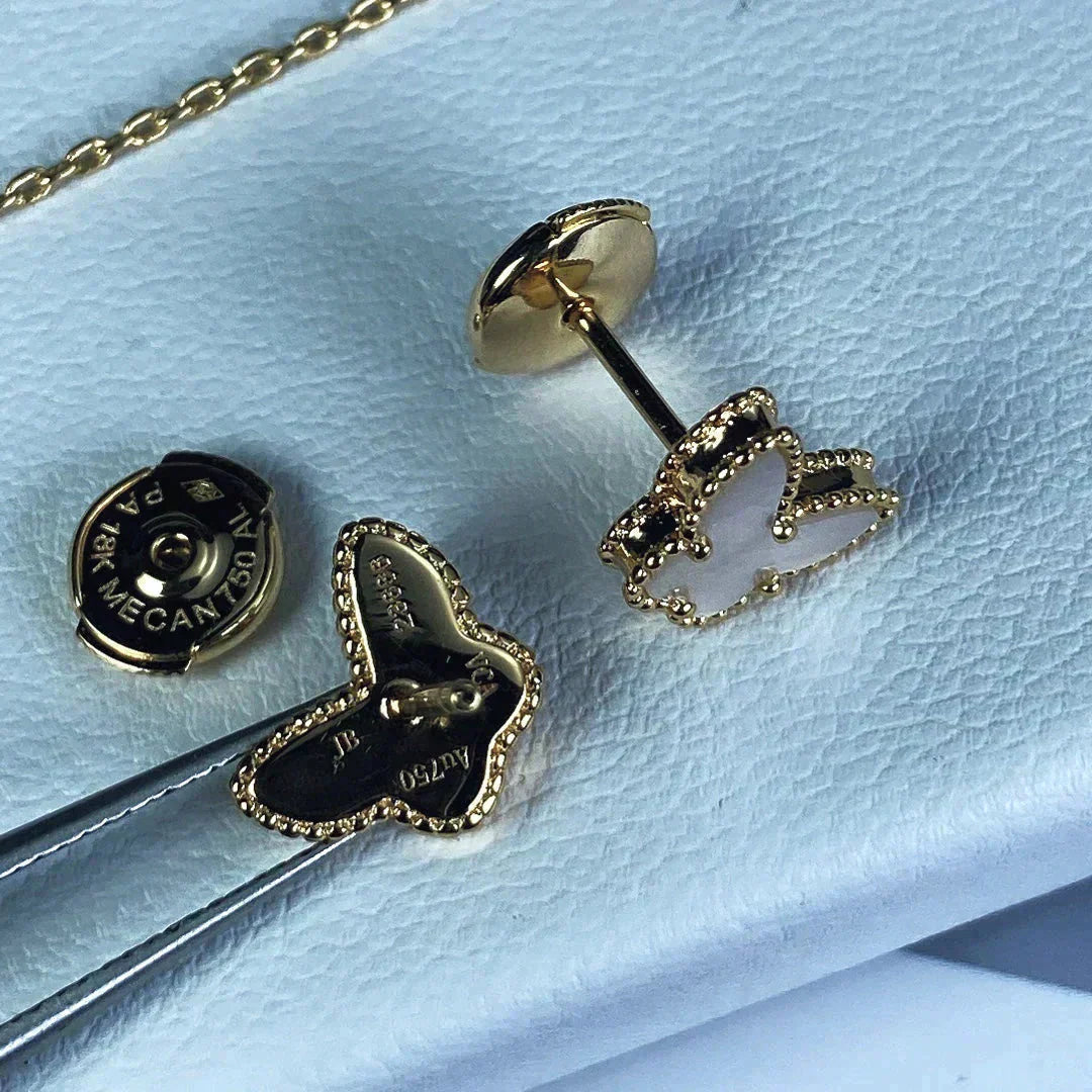 [Kincade Jewelrys]SWEET BUTTERFLY MOP EARSTUDS