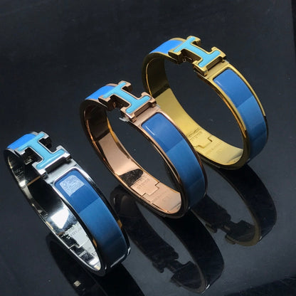 [Kincade Jewelrys]H BRACELET BLUE RAINBOW CERAMIC