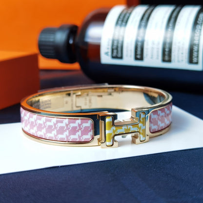 [Kincade Jewelrys]H HORSE BRACELET 12MM