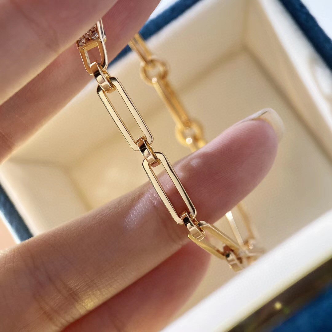 [Kincade Jewelrys]CHAINE BRACELET SMALL MODEL DIAMOND