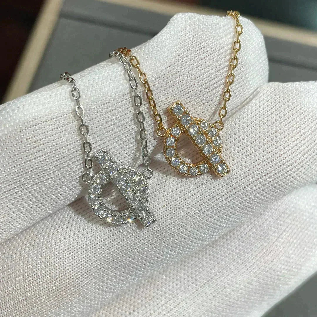 [Kincade Jewelrys]ECHAPEE NECKLACE DIAMOND