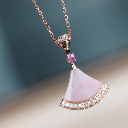 [Kincade Jewelrys]DREAM NECKLACE PINK MOP DIAMOND