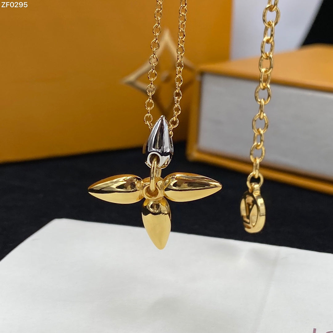[Kincade Jewelrys]LOUISETTE PEDANT GOLD NECKLACE