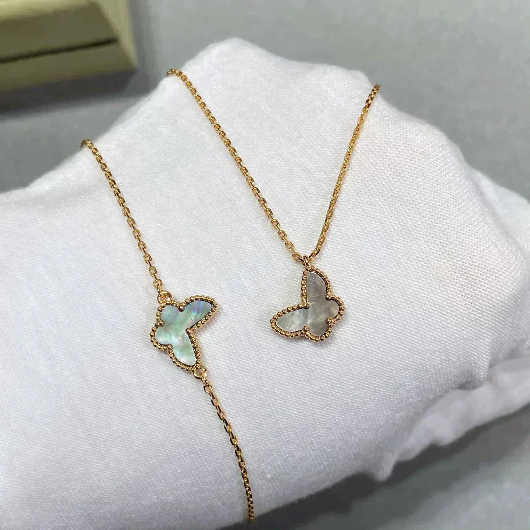 [Kincade Jewelrys]BUTTERFLY DARK MOP BUTTERFLY BRACELET