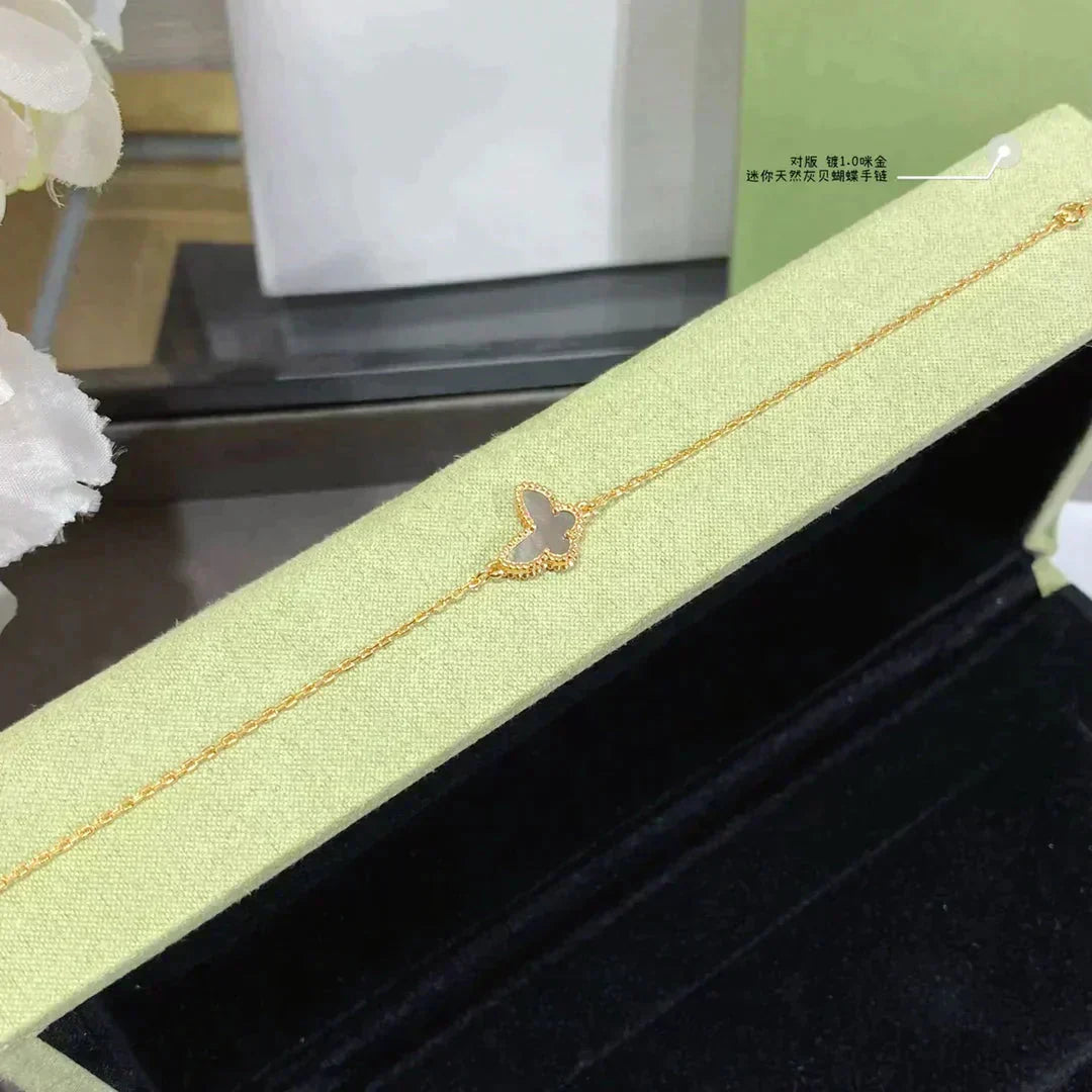 [Kincade Jewelrys]BUTTERFLY DARK MOP BUTTERFLY BRACELET