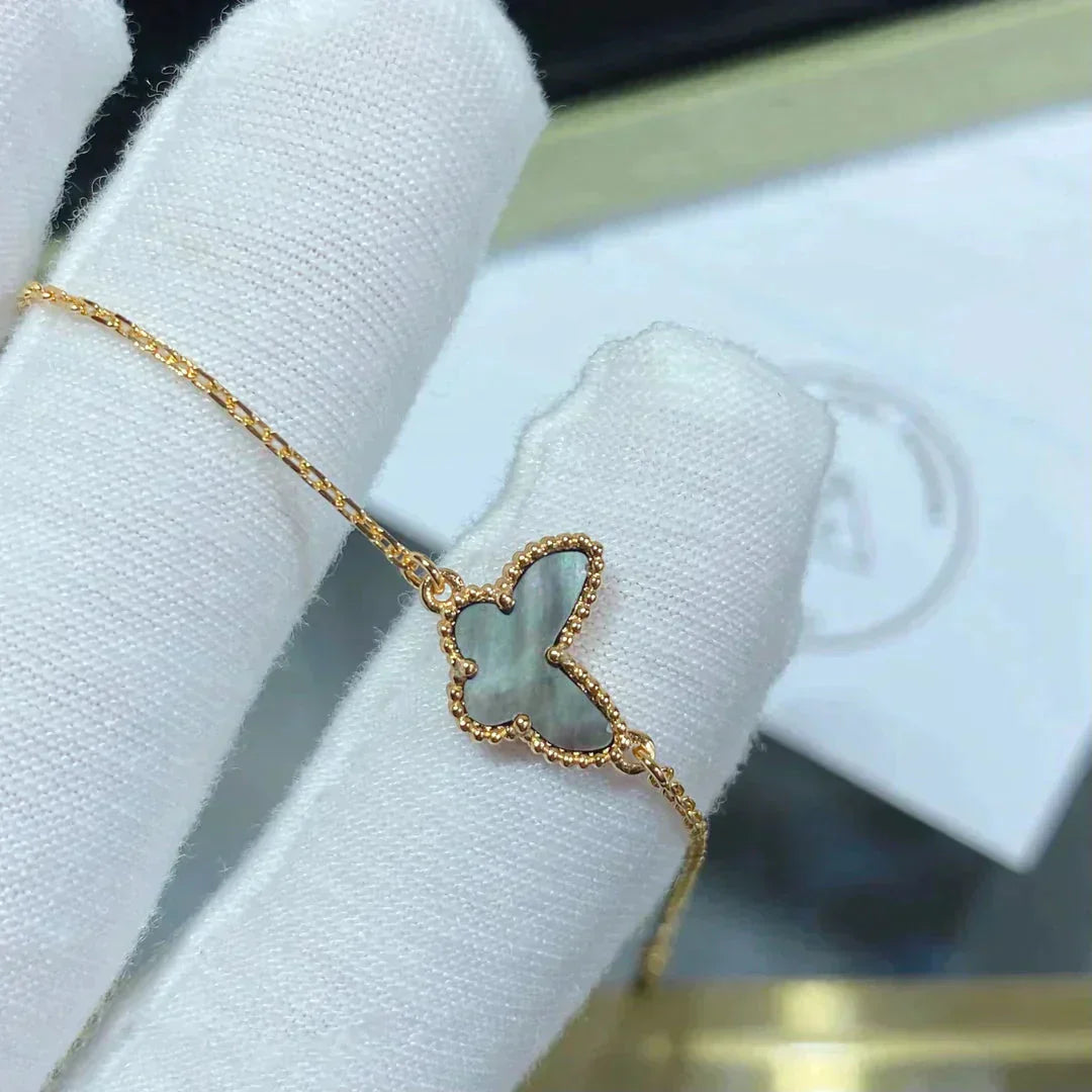 [Kincade Jewelrys]BUTTERFLY DARK MOP BUTTERFLY BRACELET